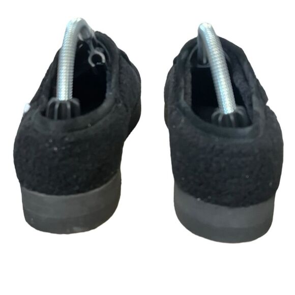 NWOB P448 | Women’s Black Bubble Genuine Shearling Slippers 41 9 - Picture 7 of 10